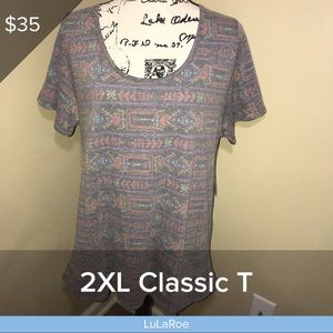 Lularoe 2XL Classic T NWT